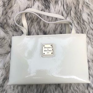 Dooney & Burke White Patent Purse